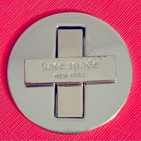 Kate Spade Hot‎ Pink Peony Newbury Lane Sally Crossbody Leather Bag - Picture 10 of 12